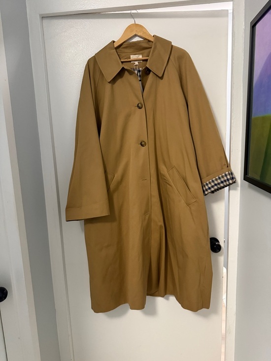 Sezane Jackets & Blazers - Sezane Clyde Coat Camel - Size 16